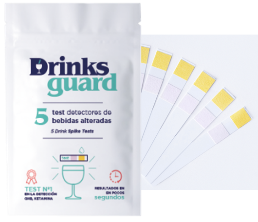 TEST DETECCION DROGAS SUMISION QUIMICA EN BEBIDAS